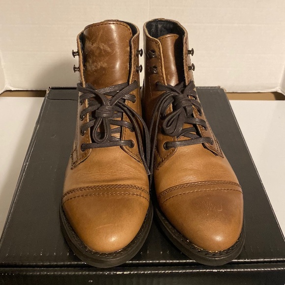Thursday Boot Co. Shoes - Women's B Natural Captain Boots (0028)